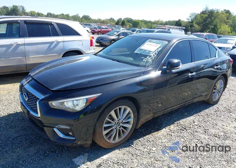 2021 Infiniti Q50 Luxe Awd from USA, damaged, VIN JN1EV7BR4MM750532
